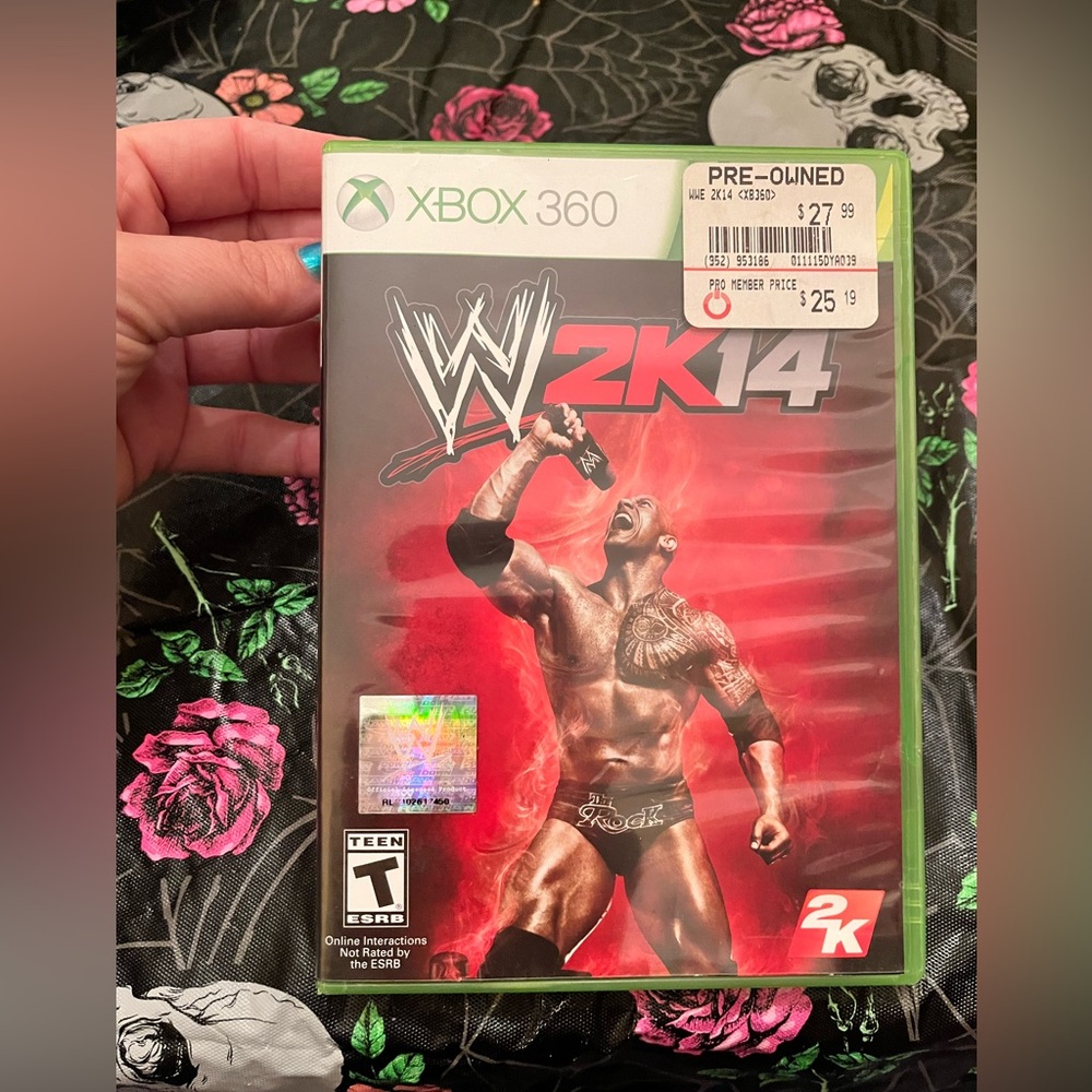WWE '14 on Xbox 360! can you smell where the rock is cooking?